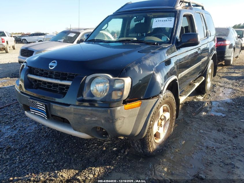 2002 Nissan Xterra Xe VIN: 5N1ED28T92C583332 Lot: 43944830