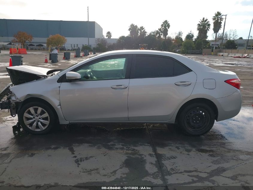 2018 Toyota Corolla Le VIN: 2T1BURHE1JC122567 Lot: 43944840