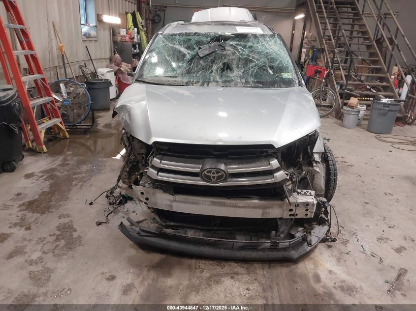 2017 Toyota Highlander Xle VIN: 5TDJZRFH6HS361429 Lot: 43944847