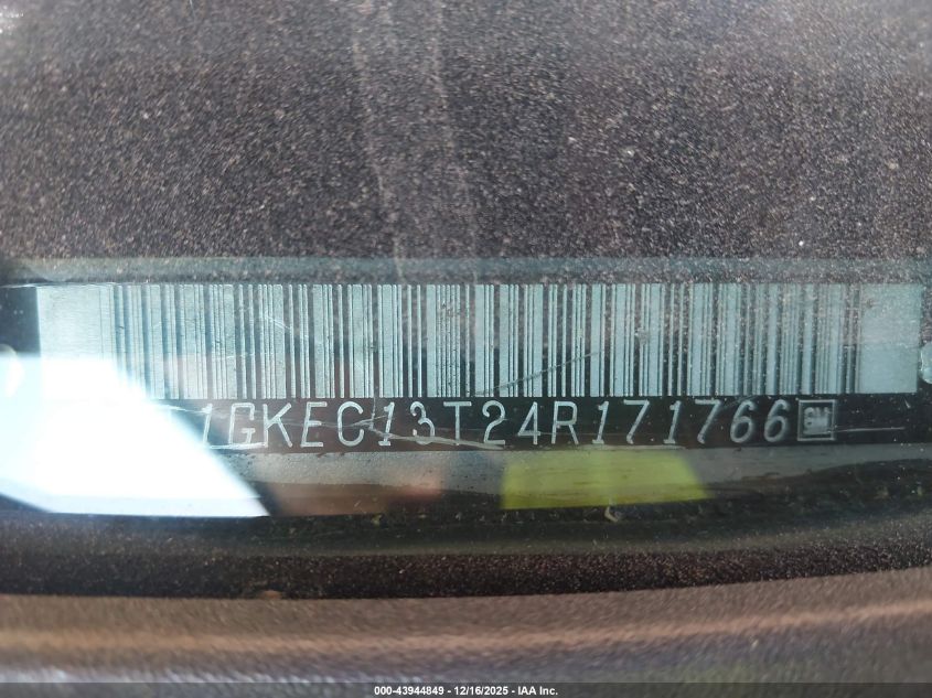 2004 GMC Yukon Sle VIN: 1GKEC13T24R171766 Lot: 43944849