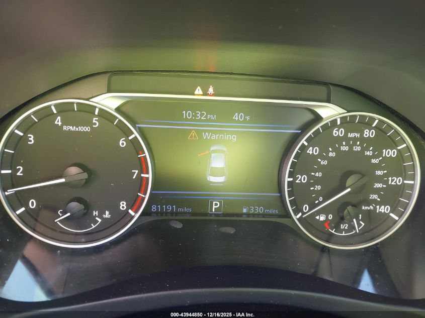 2020 Nissan Altima Sr Fwd VIN: 1N4BL4CV3LN313426 Lot: 43944850