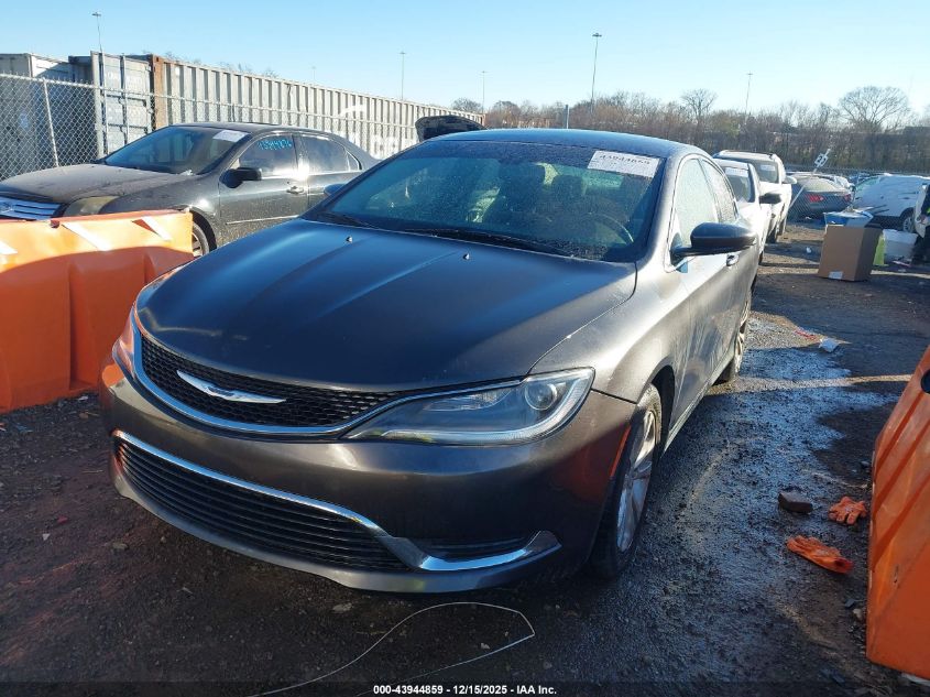 2015 Chrysler 200 Limited VIN: 1C3CCCAB4FN653646 Lot: 43944859
