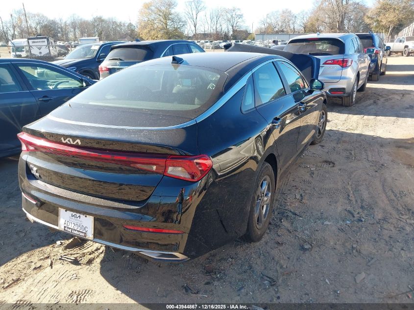 2022 Kia K5 Lxs VIN: 5XXG14J28NG117107 Lot: 43944867