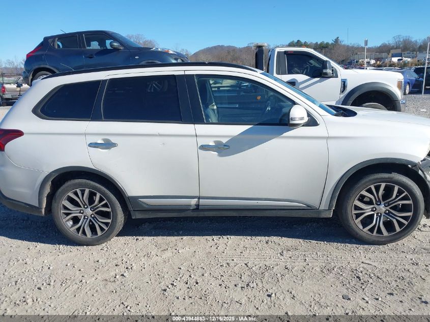 2016 Mitsubishi Outlander Sel VIN: JA4AD3A3XGZ013521 Lot: 43944883