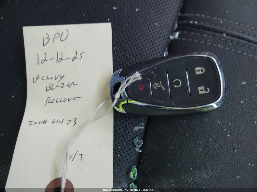 2019 Chevrolet Blazer 3.6 True North VIN: 3GNKBHRS3KS646500 Lot: 43944895