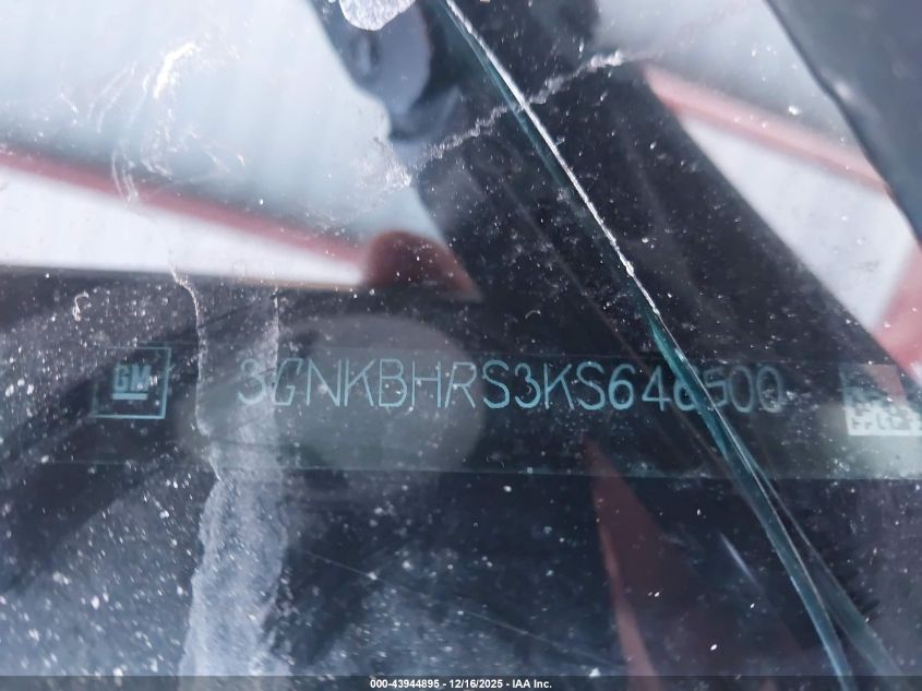 2019 Chevrolet Blazer 3.6 True North VIN: 3GNKBHRS3KS646500 Lot: 43944895