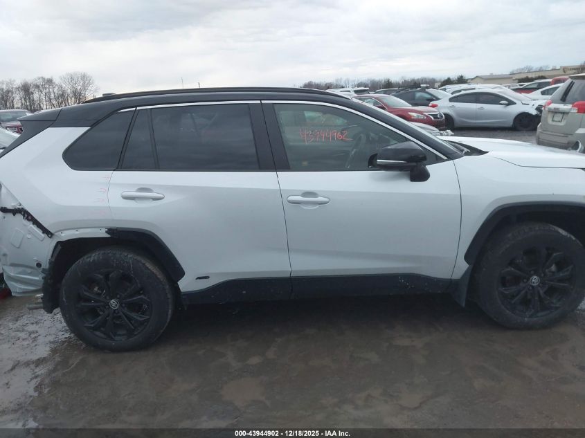 2025 Toyota Rav4 Hybrid Xse VIN: JTME6RFV0SD574671 Lot: 43944902