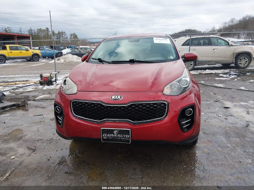 2017 Kia Sportage Lx VIN: KNDPMCAC0H7221405 Lot: 43944908
