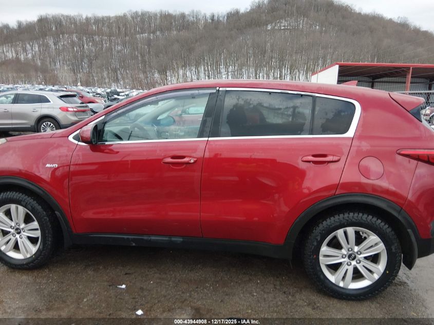 2017 Kia Sportage Lx VIN: KNDPMCAC0H7221405 Lot: 43944908