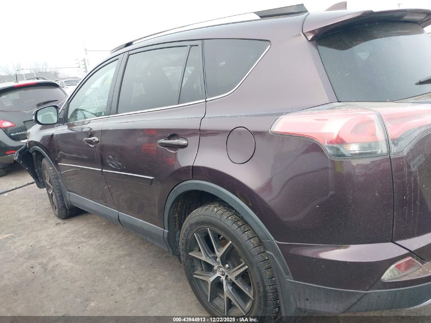 2016 Toyota Rav4 Se VIN: 2T3JFREV8GW507312 Lot: 43944913