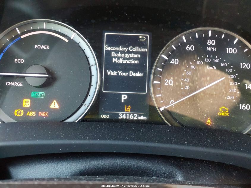 2020 Lexus Rx 450H VIN: 2T2HGMDA0LC043414 Lot: 43944921