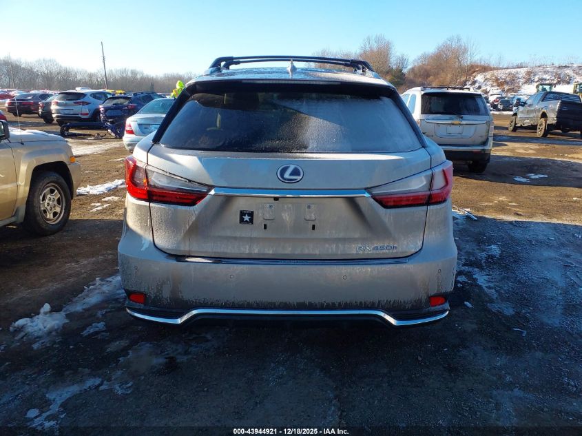 2020 Lexus Rx 450H VIN: 2T2HGMDA0LC043414 Lot: 43944921