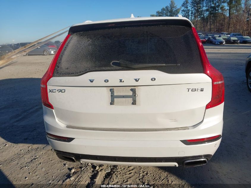 2017 Volvo Xc90 Hybrid T8 R-Design VIN: YV4BC0PM1H1150078 Lot: 43944924