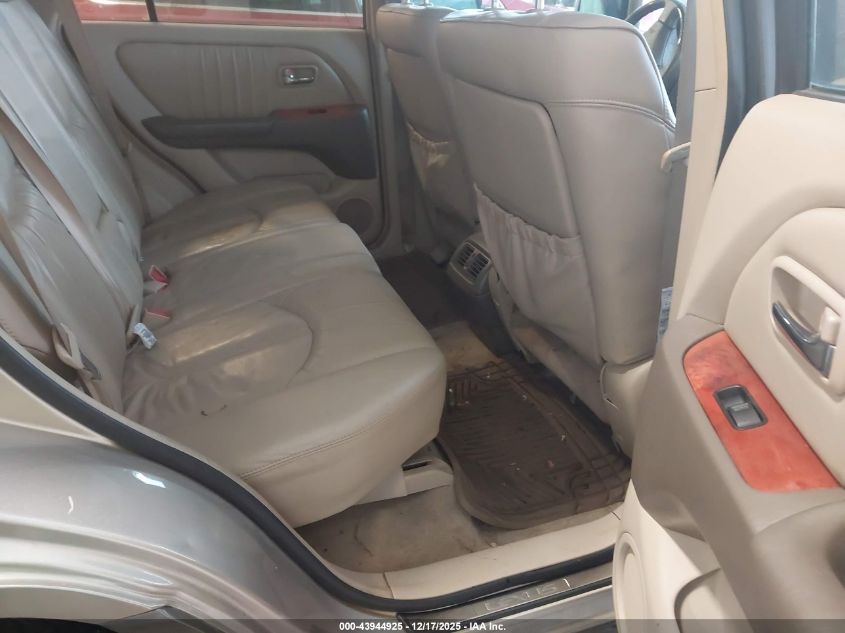 2002 Lexus Rx 300 VIN: JTJGF10U620146229 Lot: 43944925