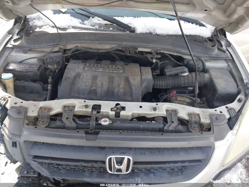 2005 Honda Pilot Ex-L VIN: 2HKYF18535H539343 Lot: 43944930