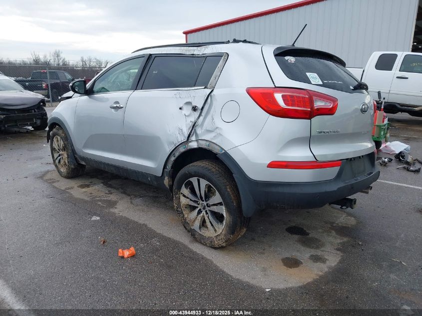 2012 Kia Sportage Ex VIN: KNDPC3A23C7244325 Lot: 43944933