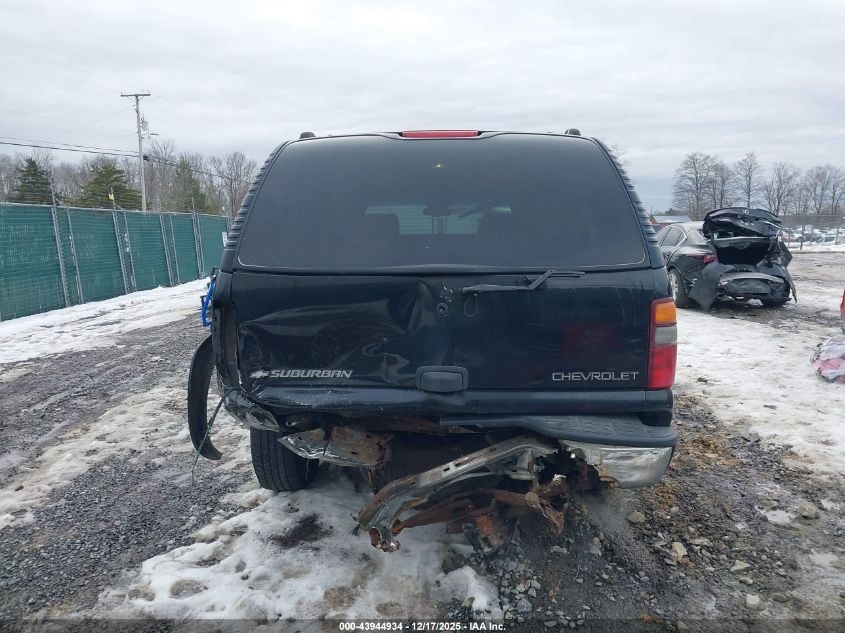 2002 Chevrolet Suburban 1500 Ls VIN: 1GNFK16Z12J219506 Lot: 43944934