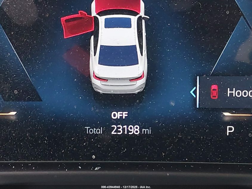 2025 BMW 330I xDrive VIN: 3MW89CW04S8F32942 Lot: 43944940