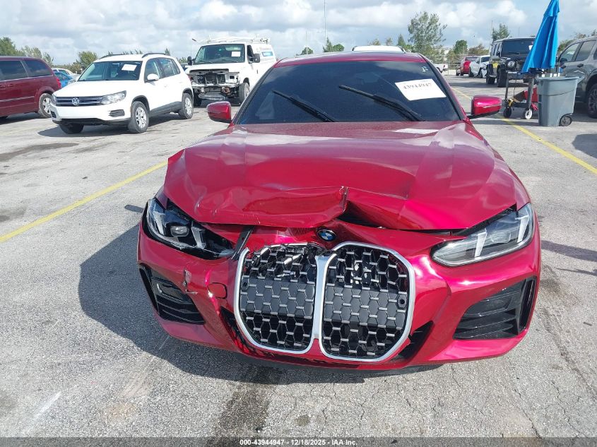 2026 BMW 430I VIN: WBA43DA0XTCW62991 Lot: 43944947