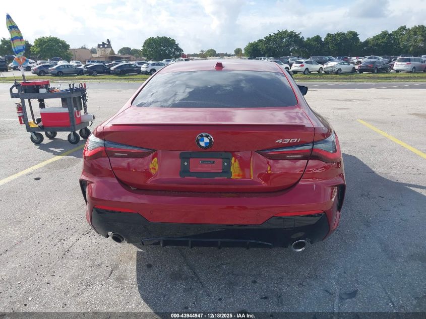 2026 BMW 430I VIN: WBA43DA0XTCW62991 Lot: 43944947