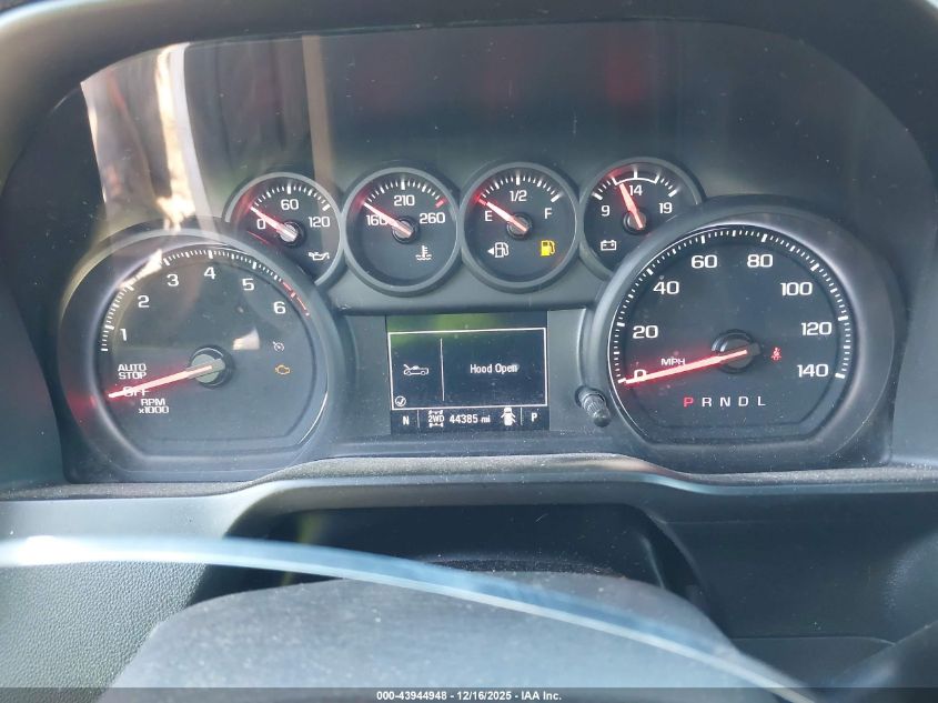 2021 Chevrolet Silverado 1500 4Wd Short Bed Custom VIN: 3GCPYBEK7MG323492 Lot: 43944948