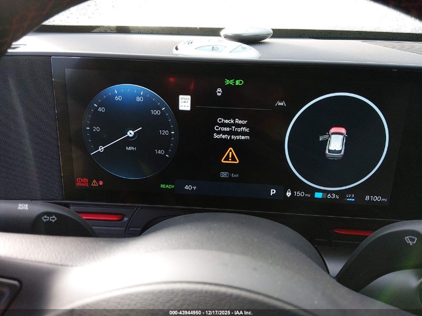 2025 Hyundai Kona Electric N Line VIN: KM8HA3A68SU025871 Lot: 43944950