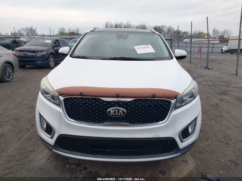 2017 Kia Sorento 3.3L Ex VIN: 5XYPH4A53HG257281 Lot: 43944952