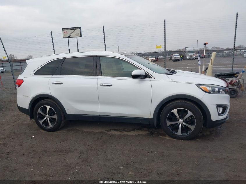 2017 Kia Sorento 3.3L Ex VIN: 5XYPH4A53HG257281 Lot: 43944952
