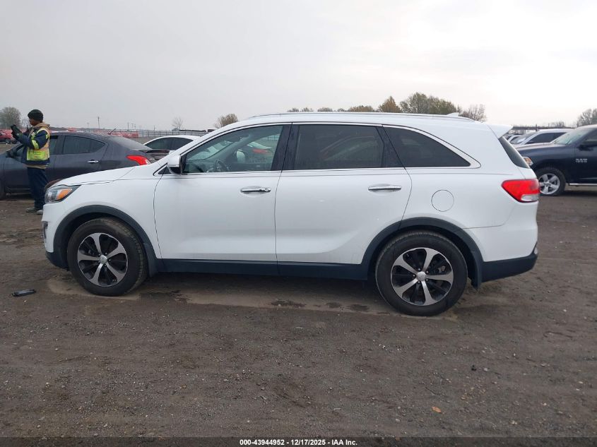 2017 Kia Sorento 3.3L Ex VIN: 5XYPH4A53HG257281 Lot: 43944952