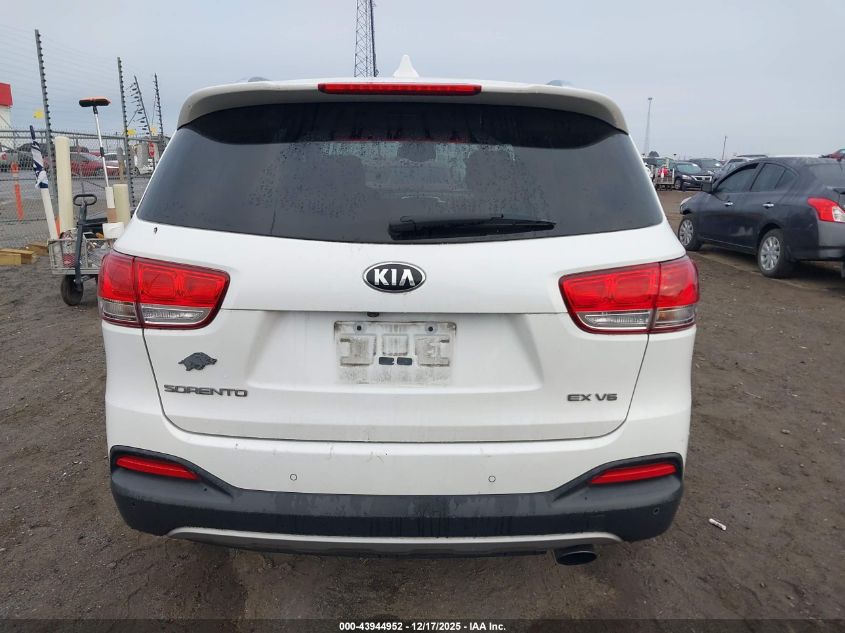 2017 Kia Sorento 3.3L Ex VIN: 5XYPH4A53HG257281 Lot: 43944952