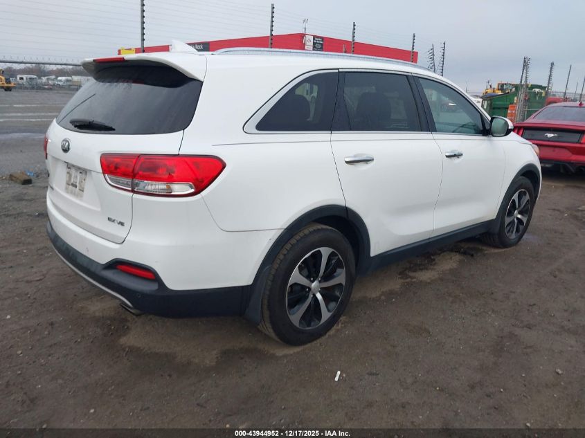 2017 Kia Sorento 3.3L Ex VIN: 5XYPH4A53HG257281 Lot: 43944952