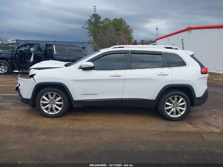 2014 Jeep Cherokee Limited VIN: 1C4PJLDS9EW241827 Lot: 43944956