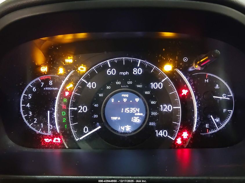 2013 Honda Cr-V Lx VIN: 5J6RM3H32DL015626 Lot: 43944958