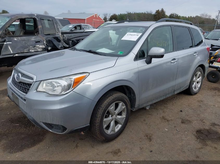 2015 Subaru Forester 2.5I Premium VIN: JF2SJAFC2FH829631 Lot: 43944970