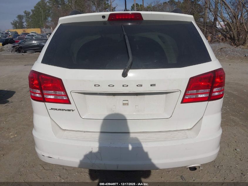 2018 Dodge Journey Se VIN: 3C4PDCAB0JT529747 Lot: 43944977