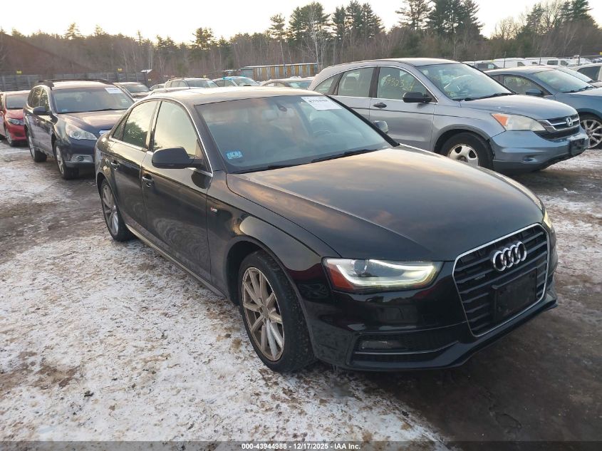 2016 Audi A4 2.0T Premium VIN: WAUBFAFLXGN002380 Lot: 43944988