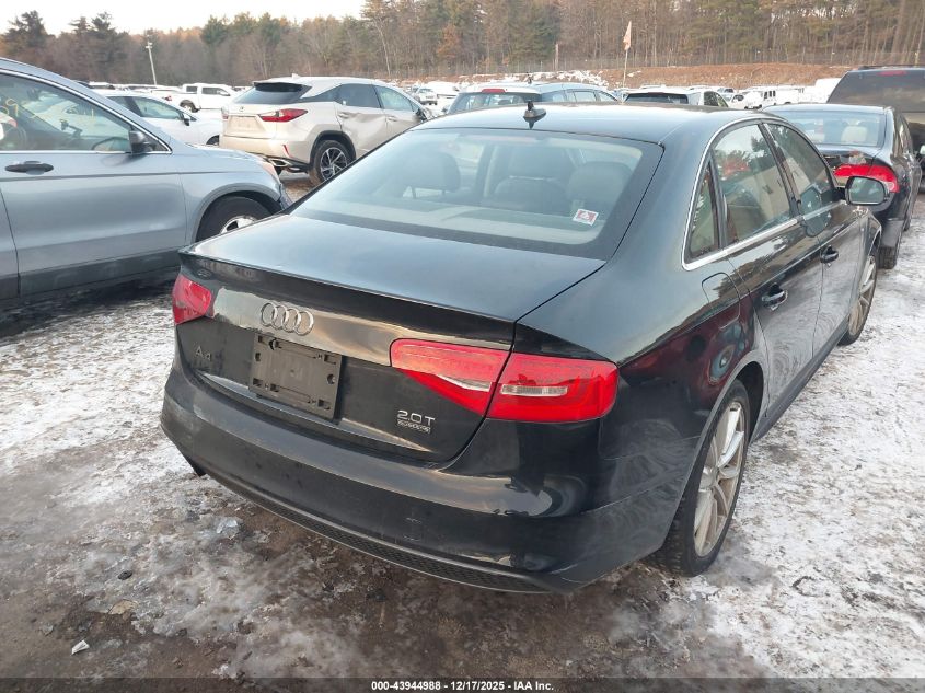 2016 Audi A4 2.0T Premium VIN: WAUBFAFLXGN002380 Lot: 43944988