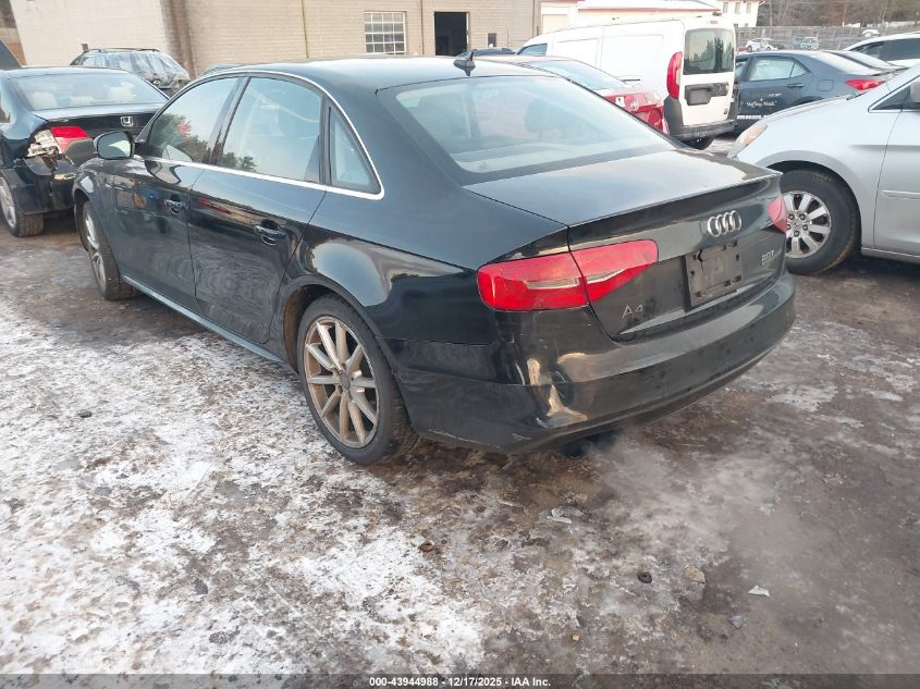 2016 Audi A4 2.0T Premium VIN: WAUBFAFLXGN002380 Lot: 43944988