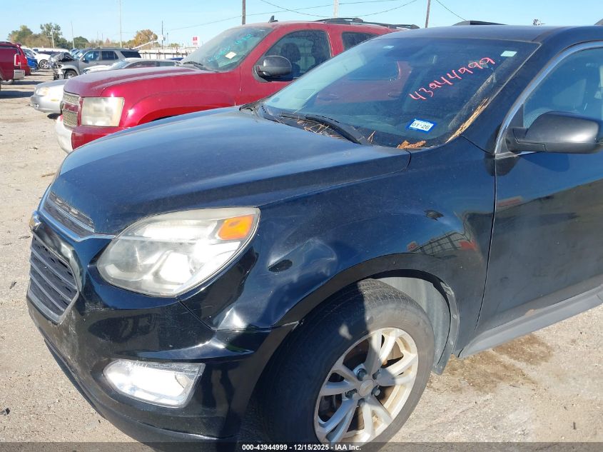 2016 Chevrolet Equinox Lt VIN: 2GNFLFEK2G6262870 Lot: 43944999