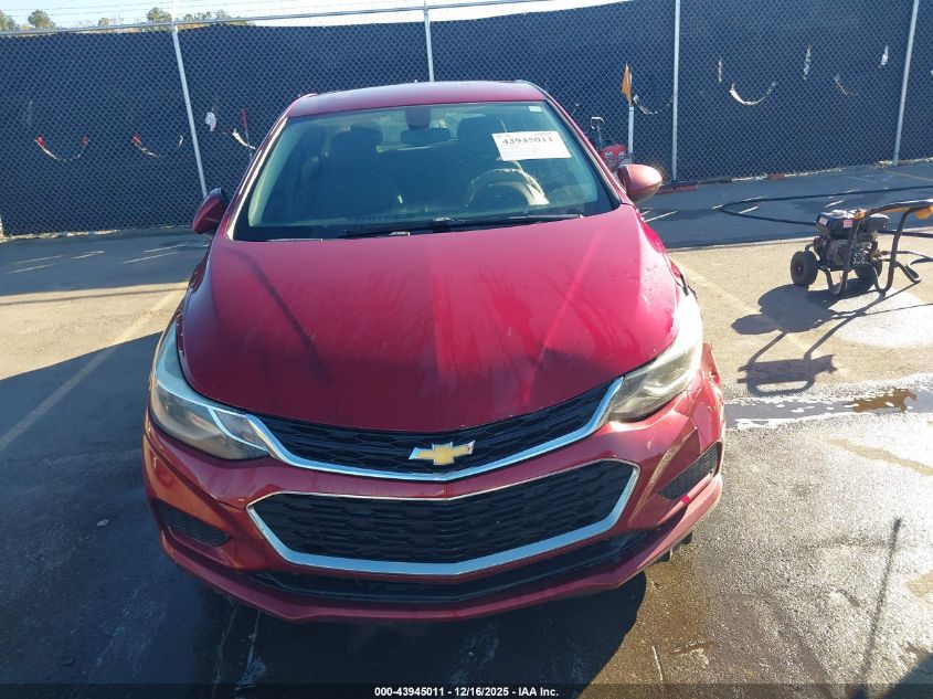 2017 Chevrolet Cruze Lt Auto VIN: 3G1BE6SM9HS554521 Lot: 43945011