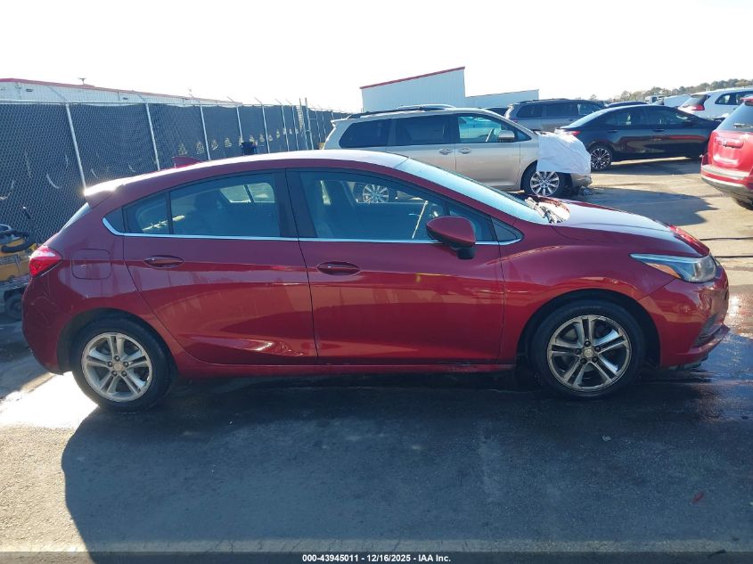 2017 Chevrolet Cruze Lt Auto VIN: 3G1BE6SM9HS554521 Lot: 43945011