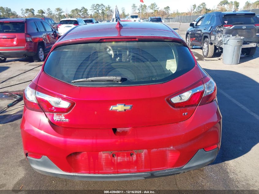 2017 Chevrolet Cruze Lt Auto VIN: 3G1BE6SM9HS554521 Lot: 43945011