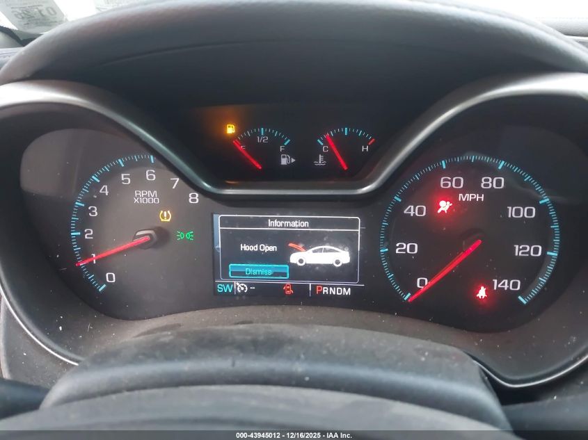 2017 Chevrolet Impala 1Lt VIN: 1G1105S36HU197519 Lot: 43945012