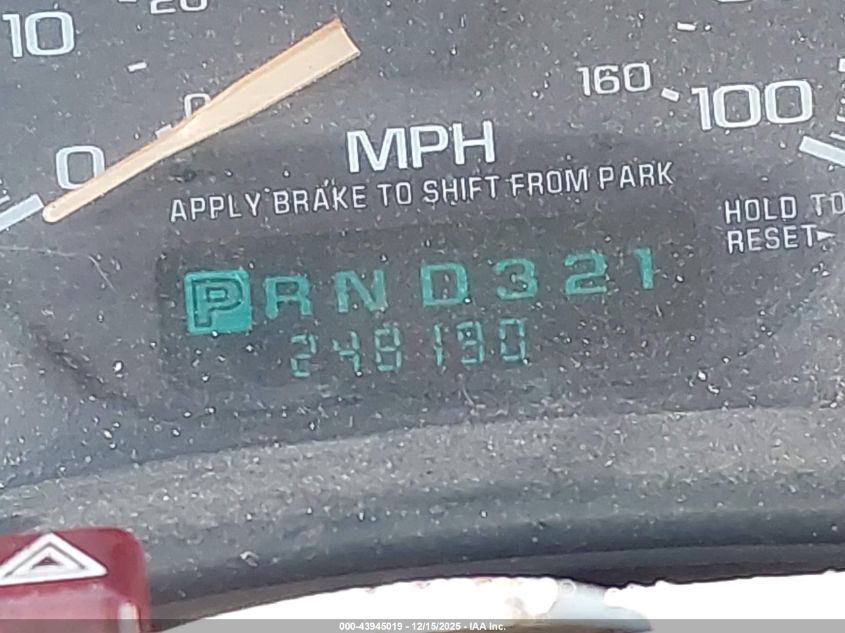 2002 Chevrolet Silverado 1500Hd Ls VIN: 1GCGK13U02F195949 Lot: 43945019