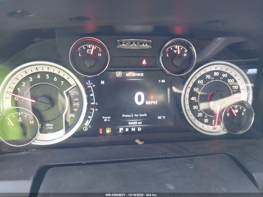 2017 Ram 1500 Big Horn 4X4 5'7 Box VIN: 1C6RR7LT2HS854698 Lot: 43945021