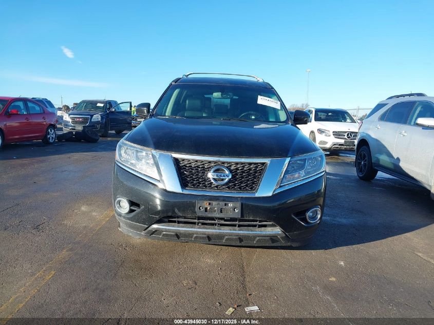 2014 Nissan Pathfinder Hybrid Platinum VIN: 5N1CR2MM6EC648259 Lot: 43945030