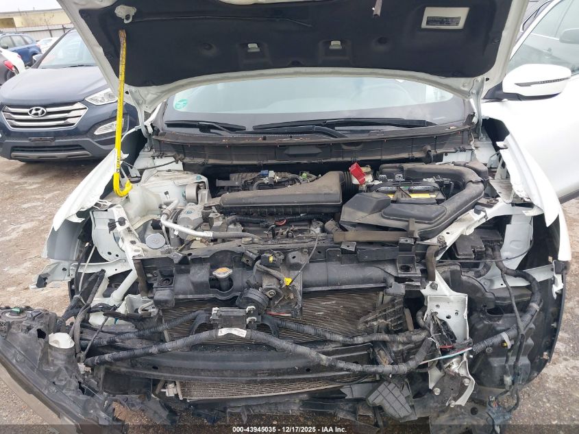 2017 Nissan Rogue S VIN: KNMAT2MT5HP592459 Lot: 43945035