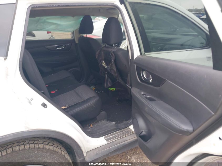 2017 Nissan Rogue S VIN: KNMAT2MT5HP592459 Lot: 43945035