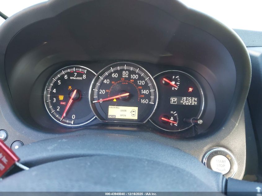 2012 Nissan Maxima 3.5 Sv VIN: 1N4AA5AP7CC812608 Lot: 43945040