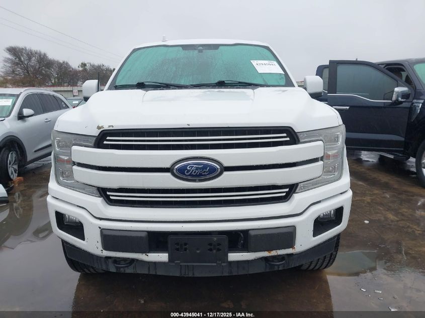 2018 Ford F-150 Lariat VIN: 1FTEW1EG5JFA74352 Lot: 43945041